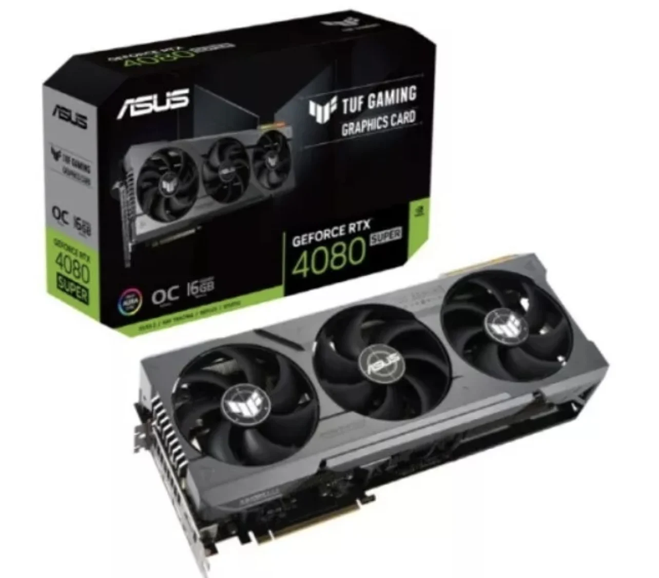

Купи 3 получи 2 бесплатно [ASUS] TUF Gaming GEFORCE RTX 4080 SUPER O16G OC D6X 16 Гб графическая карта/экспресс