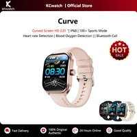 KHwatch Man Watches 2.01"Curved Screen IP68 Sports Waterproof Watches 5.3 Bluetooth Digital watch For Man kids Boy Student Teen
