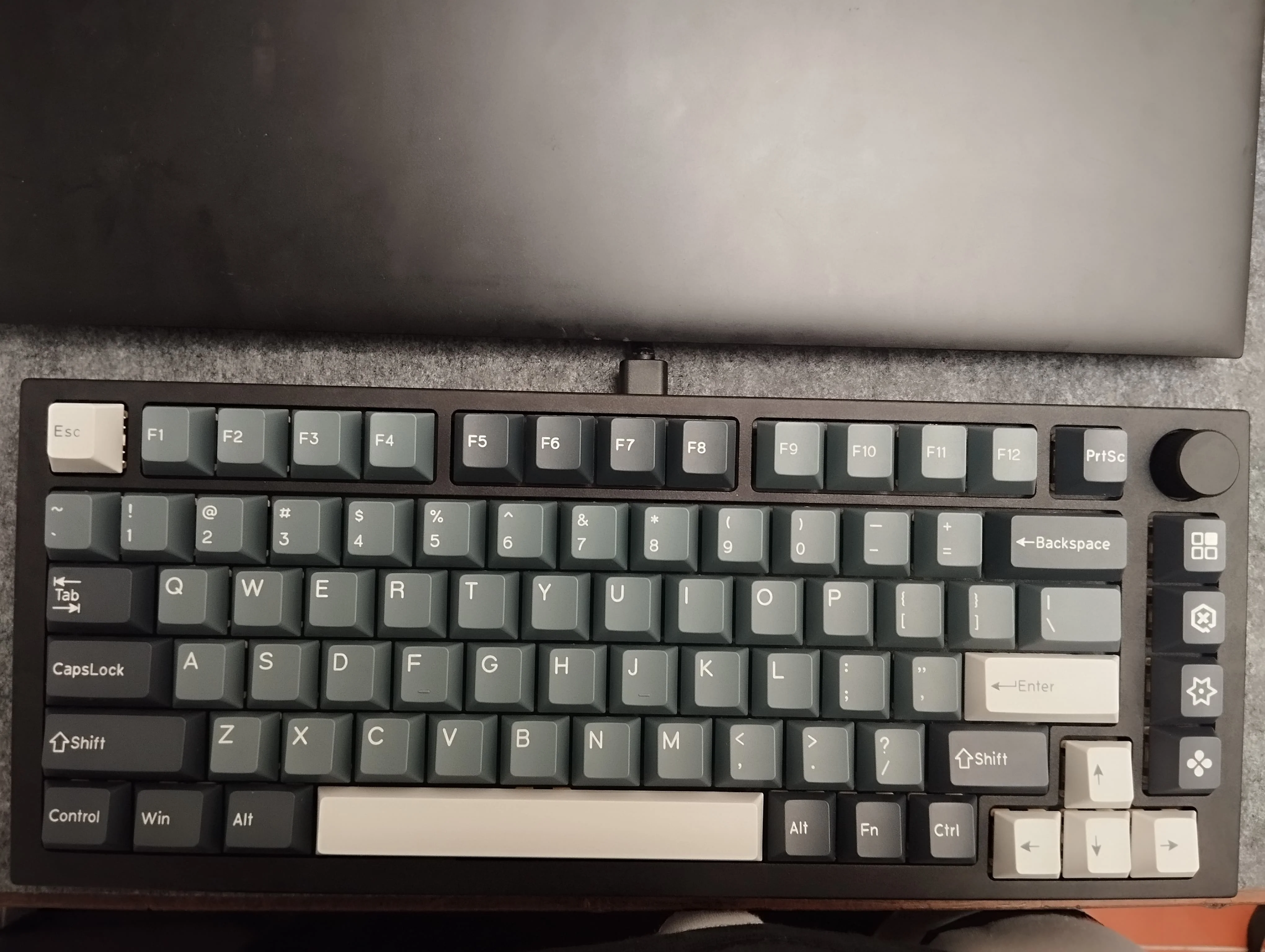 KBDiy GMK PBT Keycaps Cherry Profile for Mechanical KB photo review