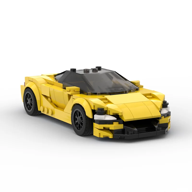 Retouch Ombord medarbejder MOC applies to lego 8 car racing speed series McLaren 720S Puzzle assembly  speed champion building blocks parts package _ - AliExpress Mobile