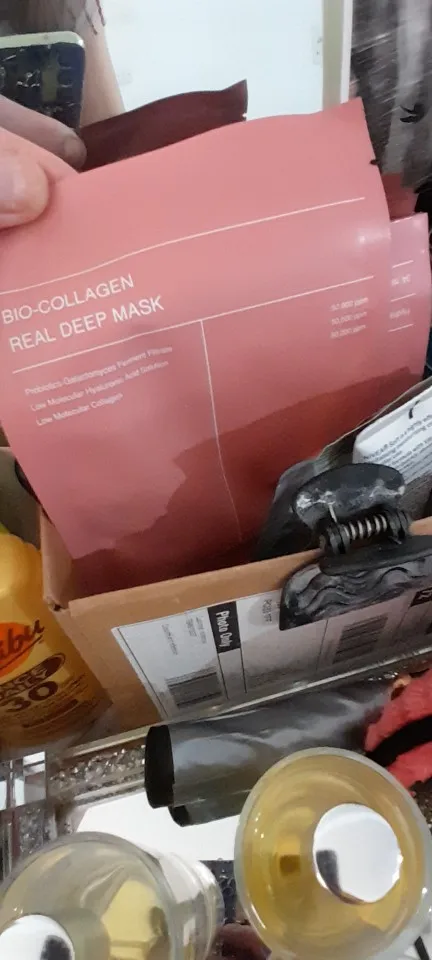 Bio Collagen Face Mask - Deep Hydration, Pore Shrink & Brightening Power!