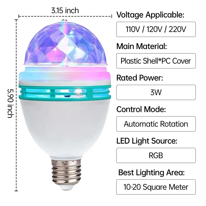 MINI LÁMPARA DE SOBREMESA EFECTO CRISTAL A PILAS PARA BARES Y DISCOTECAS AL  AIRE LIBRE -200gr