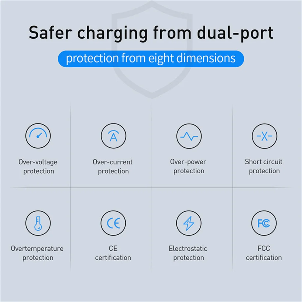 USB 30W 4 Ports PD Type C Fast Charging Phone Charger Wall Adapter For iPhone 15 14 Samsung Xiaomi Huawei