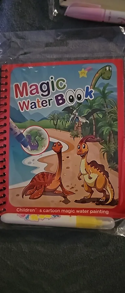 Magical Water Painting Book 🎨 (Set of 4) photo review