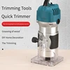 T 800W Wood Router Electric Trimmer Woodworking Milling Engraving Slotting Trimming Machine  Laminate Trimmer Tupia Power Tools 2