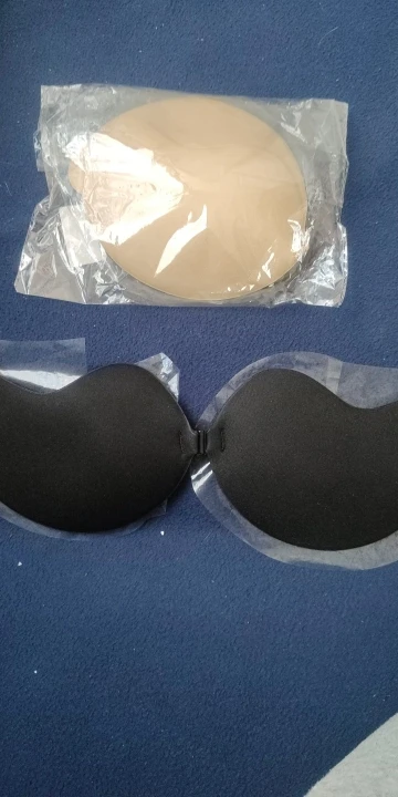 Invisible Strapless Adhesive Stick Bra Strapless Push Up Bras Women Lingerie Seamless Silicone Nipple Covers Bralette Underwear photo review
