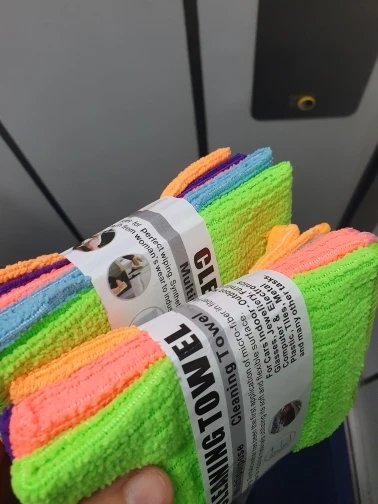 Pano Microfibra Automotiva Flanela Anti-risco 30x30 (5 Uni) - Neverdie Store photo review