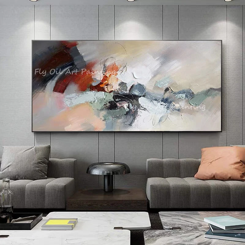 hand-painted-colorufl-modern-handmade-picture-thick-modern-picture-oil-painting-porch-aisle-for-living-room-unframe