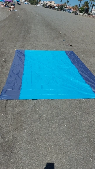 Waterproof Beach Mat Extra Large Outdoor Camping Mat Blanket Folding Sand Free Pocket Mattress Portable Lightweight Picnic Mat photo review