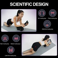 AB Roller Wheel Automatic Rebound Abdominal Muscle Training Fitness Elbow Support Abs Roller Wheel Core Exercise Equipment 2