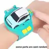 Remote Control Car Watch LED Toy 2.4GHz Mini Watch Remote Control Car Alloy RC Car Wrist Racing Watch Interactive Racing Game To 3