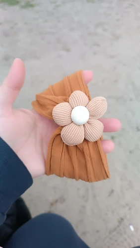 Cute Floral Nylon Baby Headband photo review