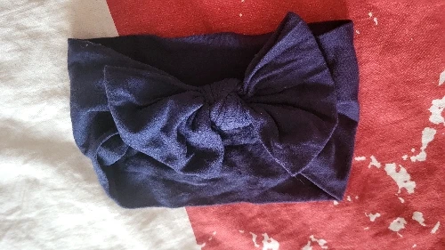 Cute Floral Nylon Baby Headband photo review