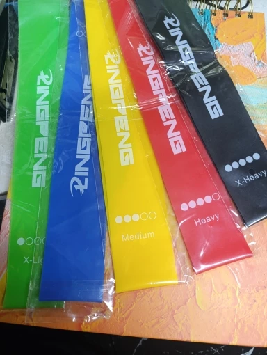 Cross-border Dedicated Yoga Latex Tension Ring Elastic Band Thin Legs Hip Lift Resistance Band photo review