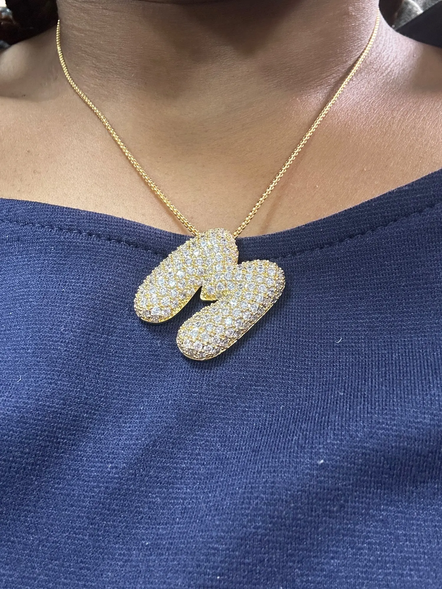 A-Z Letters Pendant Necklace photo review