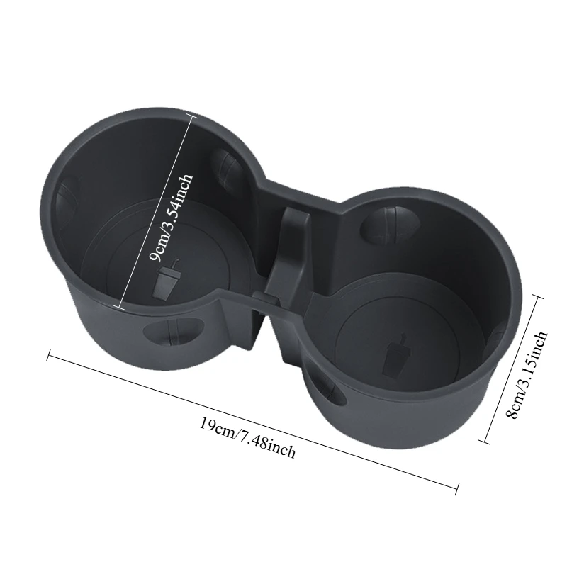 For Tesla Model 3/Y/3 Highland 2024/Y Juniper 2025 Central Control Water Cup Limiter Fixed Drink Holder Car Interior Accessory