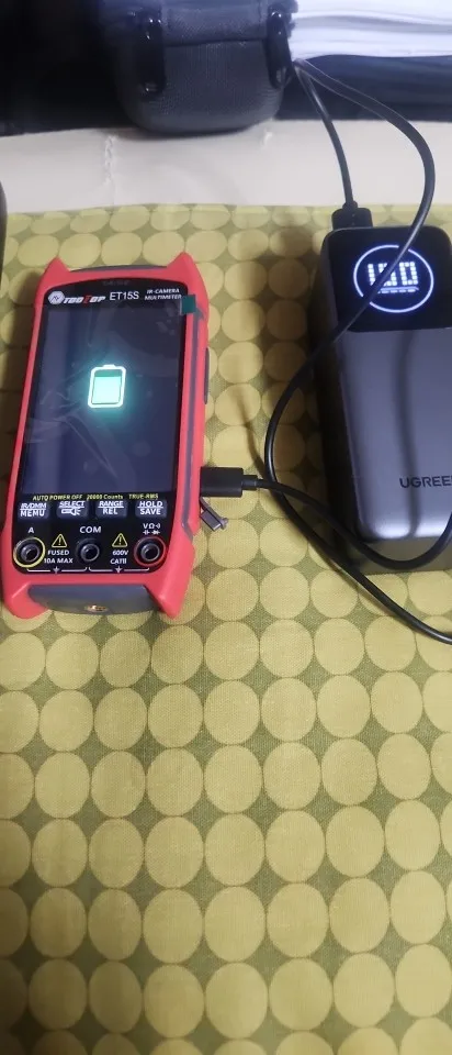 TOD 10P™ S15  Automatic FLIR Thermal Camera Multimeter with NCV, Color Screen, Logging and IR Image Storage