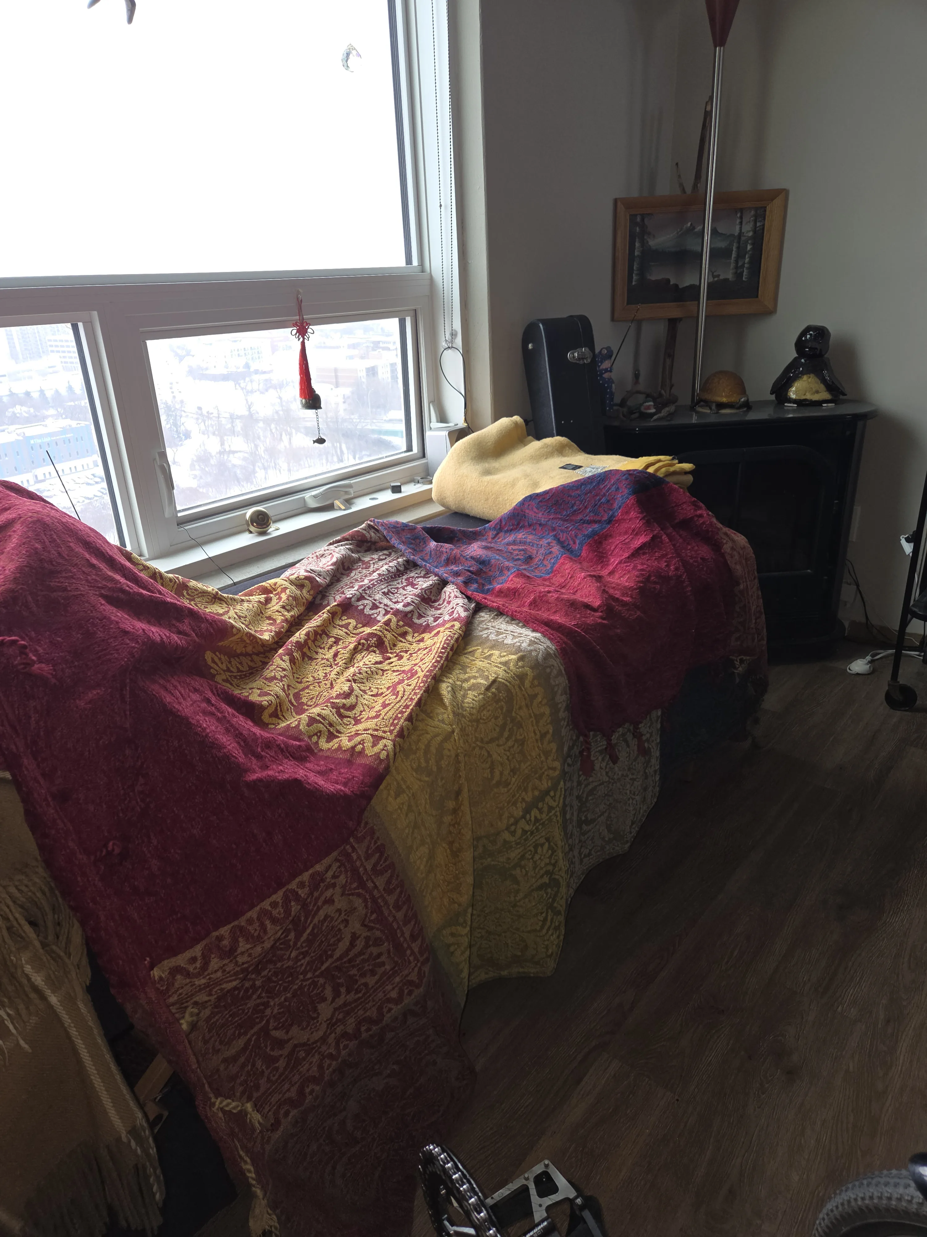 Boho Plaid Blanket | Chenille Throw with Tassels for Sofa & Bed