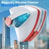 NEW Household Office Special Window Cleaner Magnetic Glass Window Cleaning Tool Automatic Water Discharge Double-layer Wiper 6