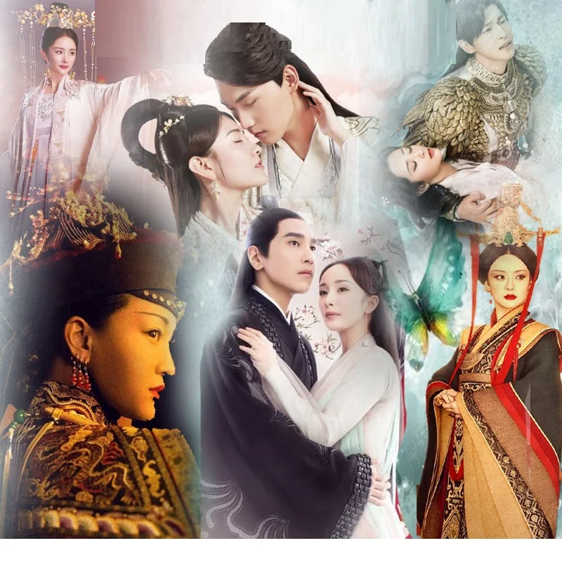 

China Ancient Costume Drama 2017 2018 TV Show Original Sound Track Album Music 4 CD Disc Chinese Artist Singer Music 64 Songs