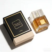 Lattafa Khamrah Eau de Parfum 100ml - Parfum oriental sucré pour homme avec pomme, cannelle et vanille - Longue tenue extrême 1