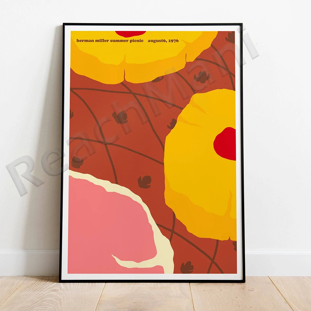 ハーマンミラーsummer picnic herman miller Herman Miller Summer Picnic Poster / Vintage - MID-Century