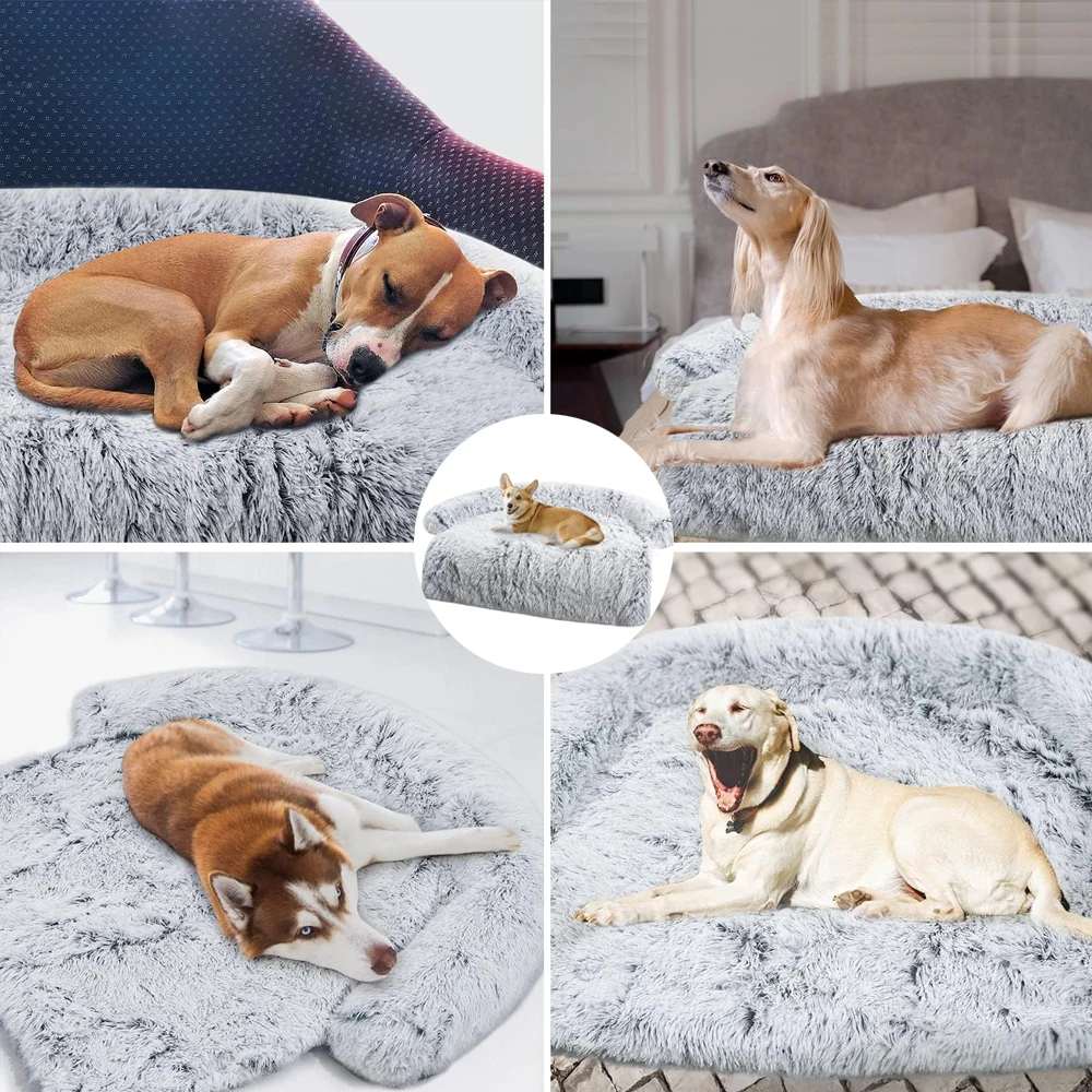 Plush Pet Bed Sofa Cover 5