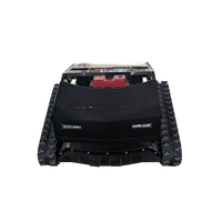 Self Propelled Robotic Lawn Mower Garden Crawler Powerful Gasoline Remote Control Grass Cutter customization 2
