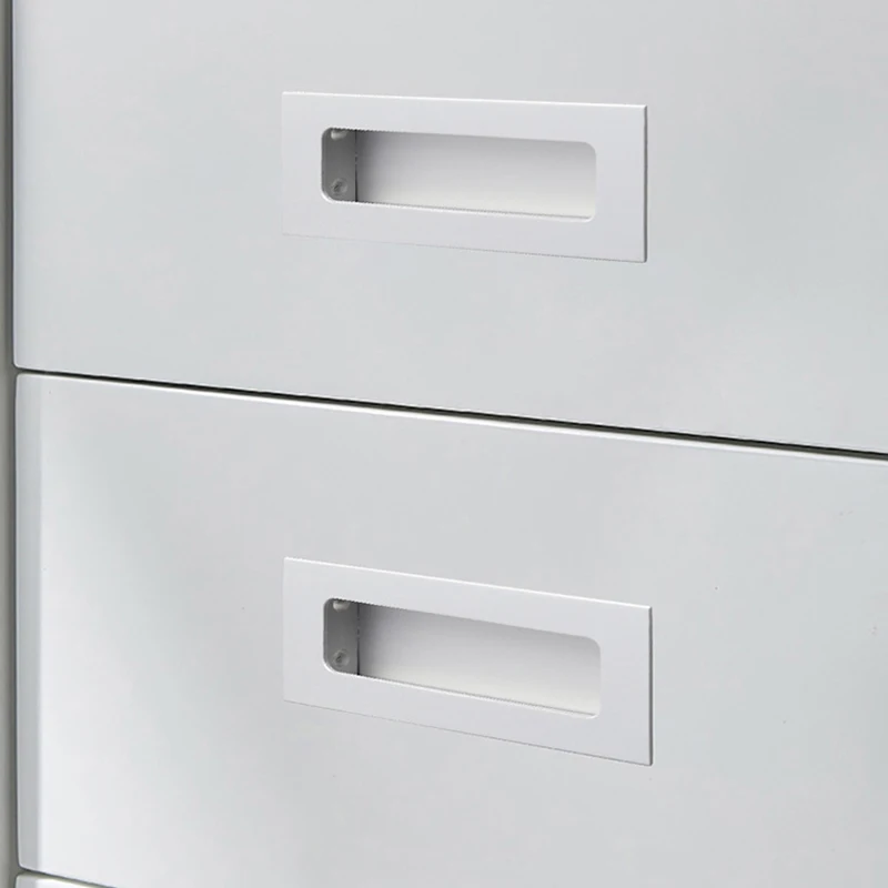 KAK Zinc Alloy Modern Embed Knobs Kitchen Cabinet Cupboard Door Drawer Hidden Handles Wardrobe Hidden Pulls Furniture Hardwre