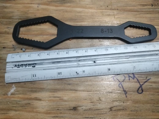 Double Head Self Tightening Multifunctional Wrench photo review