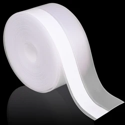 Silicone Weatherproof Door and Window Seal Strip - Transparent - 45mm (Seal Strip)