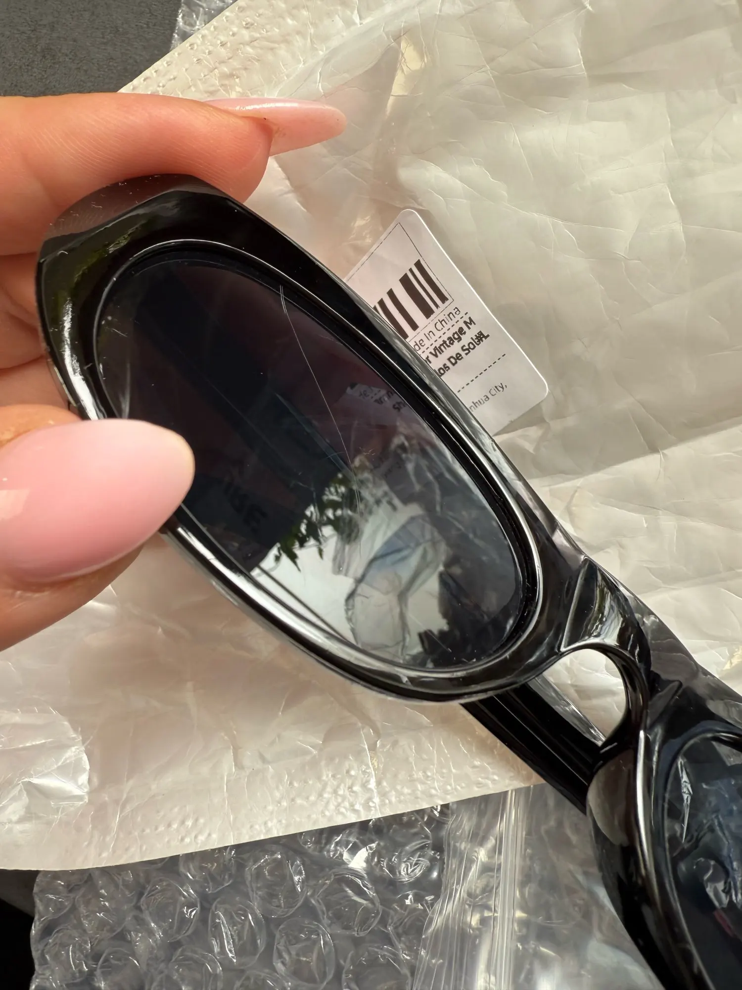 Women's Small Frame Vintage Mirror Sunglasses photo review