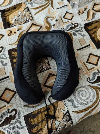 U Shaped Memory Foam Neck Pillows Soft Travel Pillow Massage Neck Pillow photo review