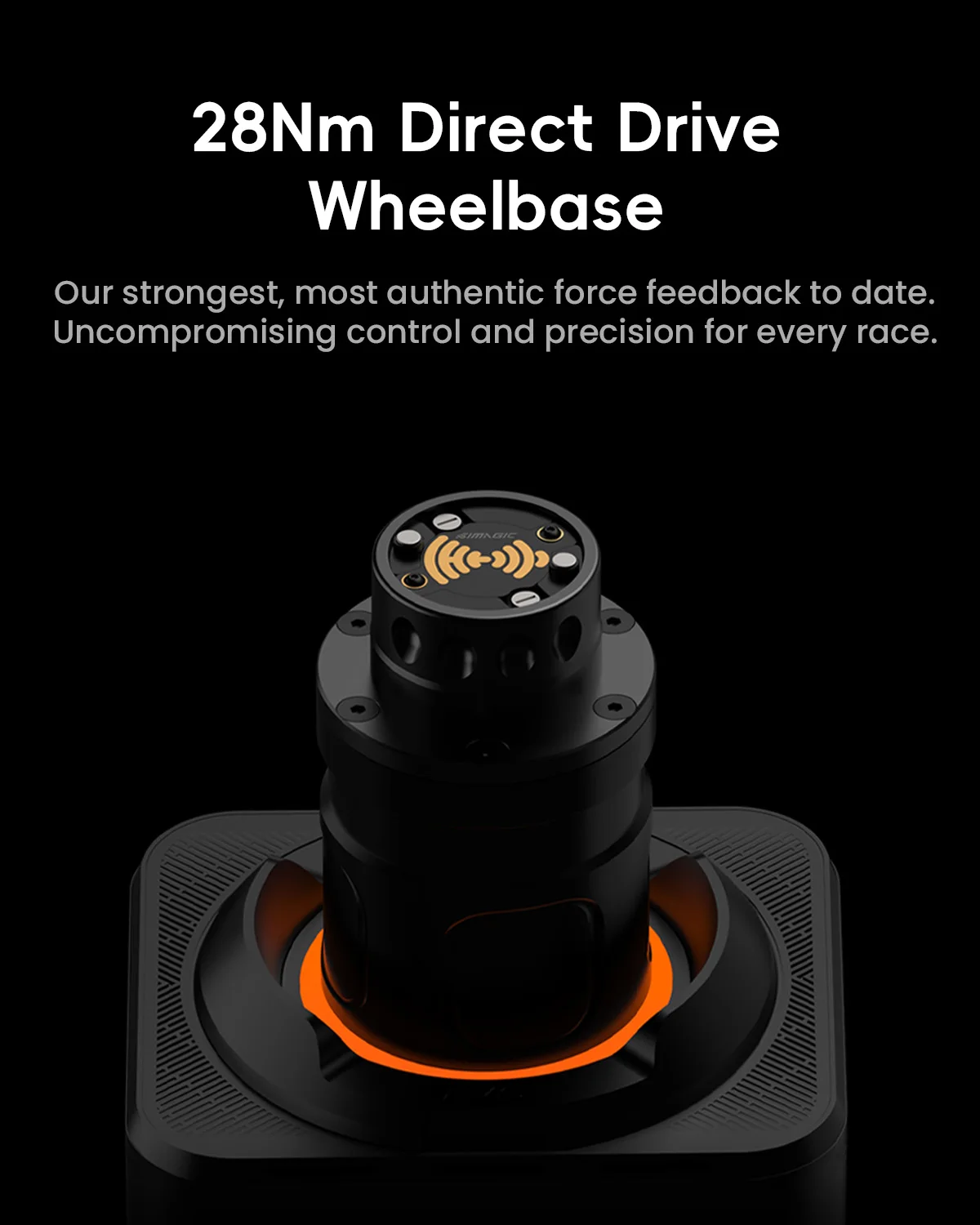 Simagic Alpha EVO Ultra Wheelbase 28Nm Sim Racing Rig With 11 Port Hub CAN FD Co