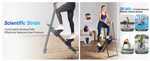 Home Gym Compact Cardio Exercise Equipment Apartment Cardio