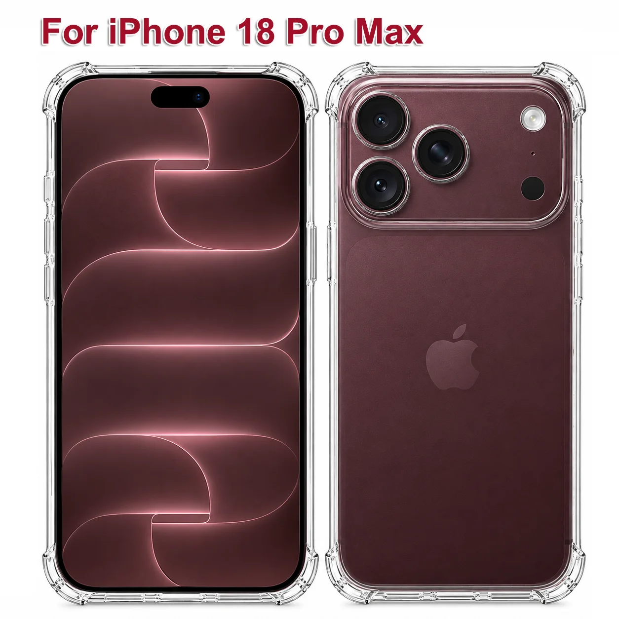 Silicone Clear Shockproof Protective Phone Case