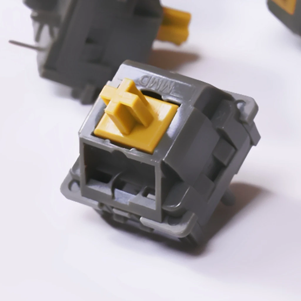 Mmd V2 Honey Banana Split Switch Tastiera 5 Pin Interruttore Tattile 63.5G Full Pom Tastiera Meccanica Interruttori Tattili Personalizzati Fai Da Te