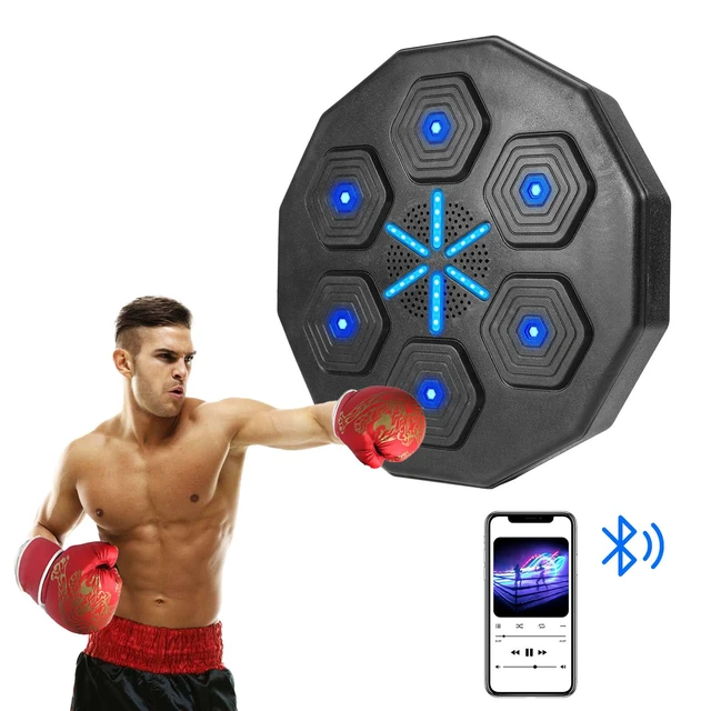 Wall-Mounted Smart Music Punching Pad: Get Fit At Home With Boxing Training  Machine Exercise Equipment