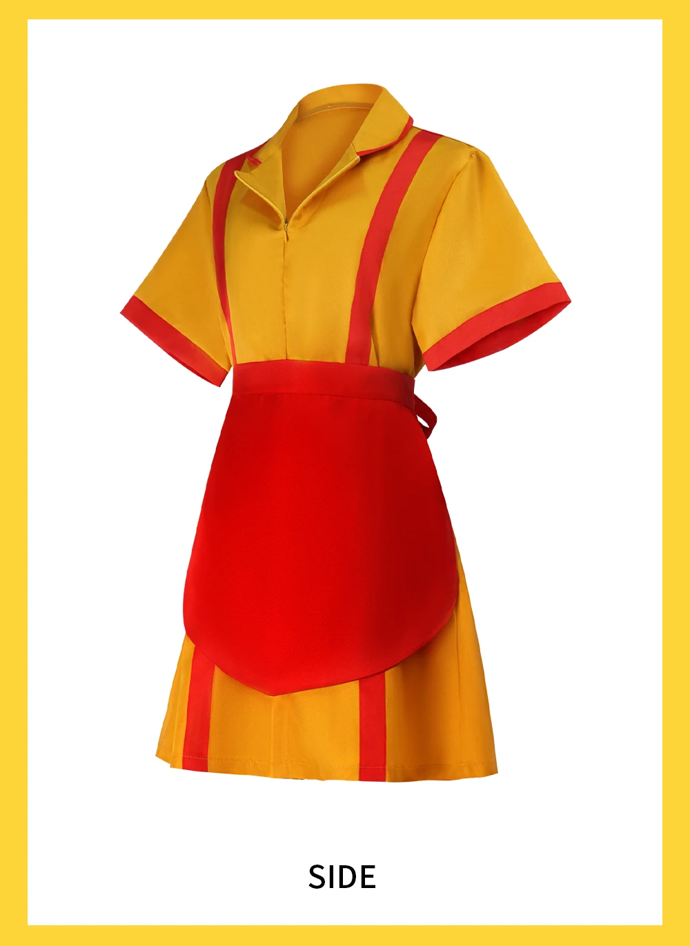 2 Broke Girls Max Black Waitress Uniform Cosplay Costume