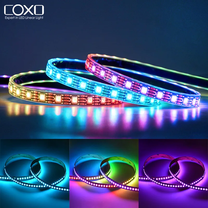 Ws2812b Led Strip Led Lights Strips Lighting Strips Ws2812b Ip30