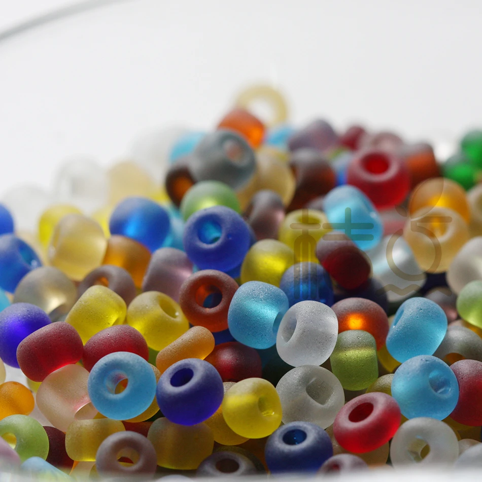 120 pz 6 colori perline di vetro all'ingrosso