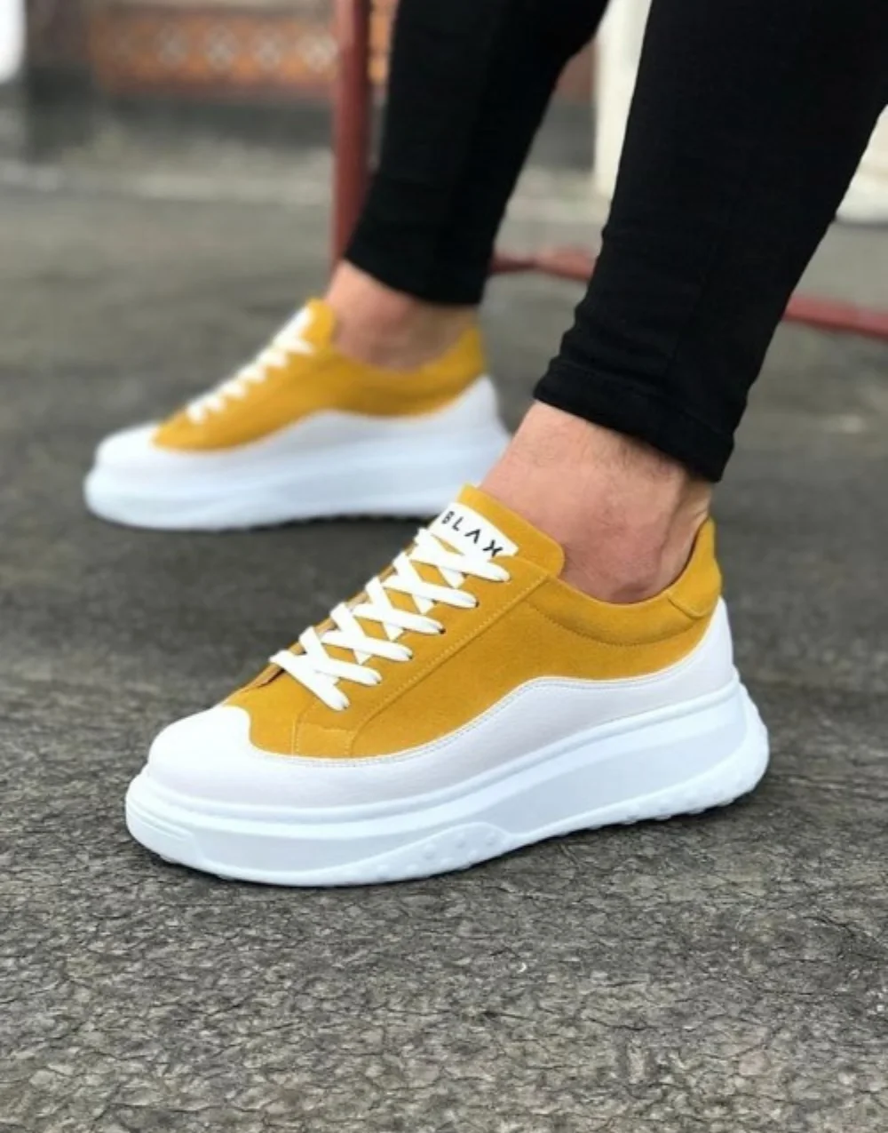 

WG507 Men's High sole Casual Sneakers Shoes