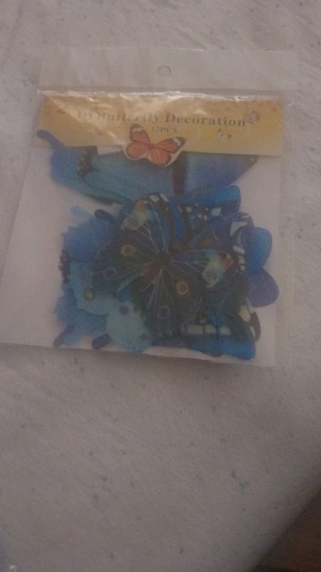 Luminous 3D Butterfly Wall Sticker photo review