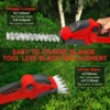 Cordless Hedge Trimmer Electric Grass Trimmer Bush Trimmer Grass Shears Garden Tools for Milwaukee 18V Battery (No Battery) 2