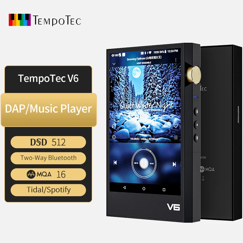 Tempotec V6 Hi-Resデジタルオーディオプレーヤー TempoTec V6 DAP