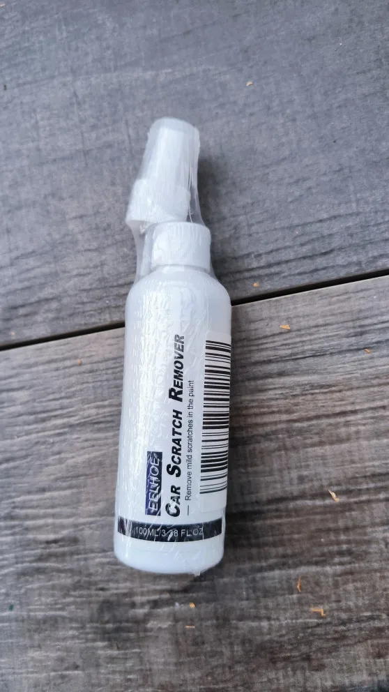 Résultat spray anti-rayures