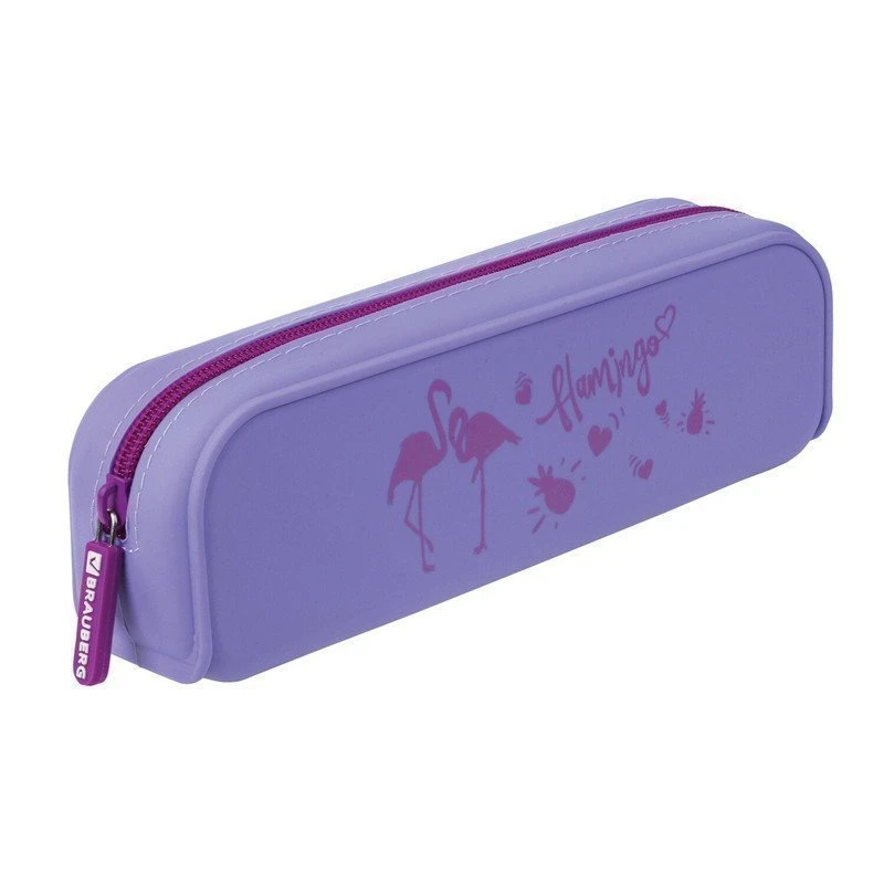 silicona para lápices, "Flamenco", 20x5x6 cm, 229030|Estuches escolares| AliExpress