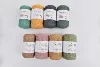 KNOTITUDE 2mm DIY Hand Knitting Recycled Cotton Cord Macrame Rope Crochet Yarn For Crochet & Knitting & Macrame 6