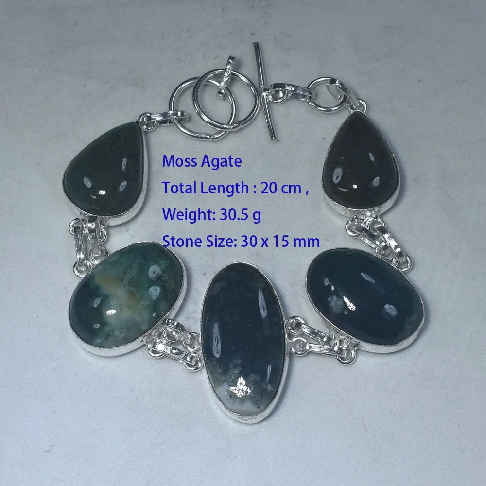 

Натуральный Лабрадорит Amazonite Moonstone Agate Jasper тигровый глаз коралловый синий топаз браслет Серебряный верхний медный