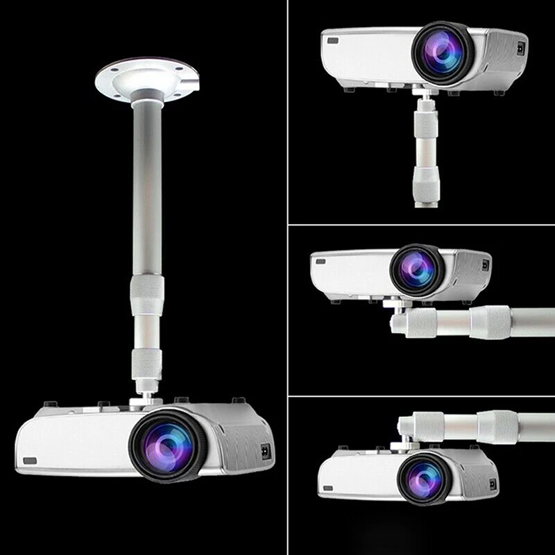 20-40cm 30-60cm 40-80cm Monitor Aluminum Alloy Telescopic Bracket Stand Extension Monitoring Pole Camera Projector Bracket projector bracket